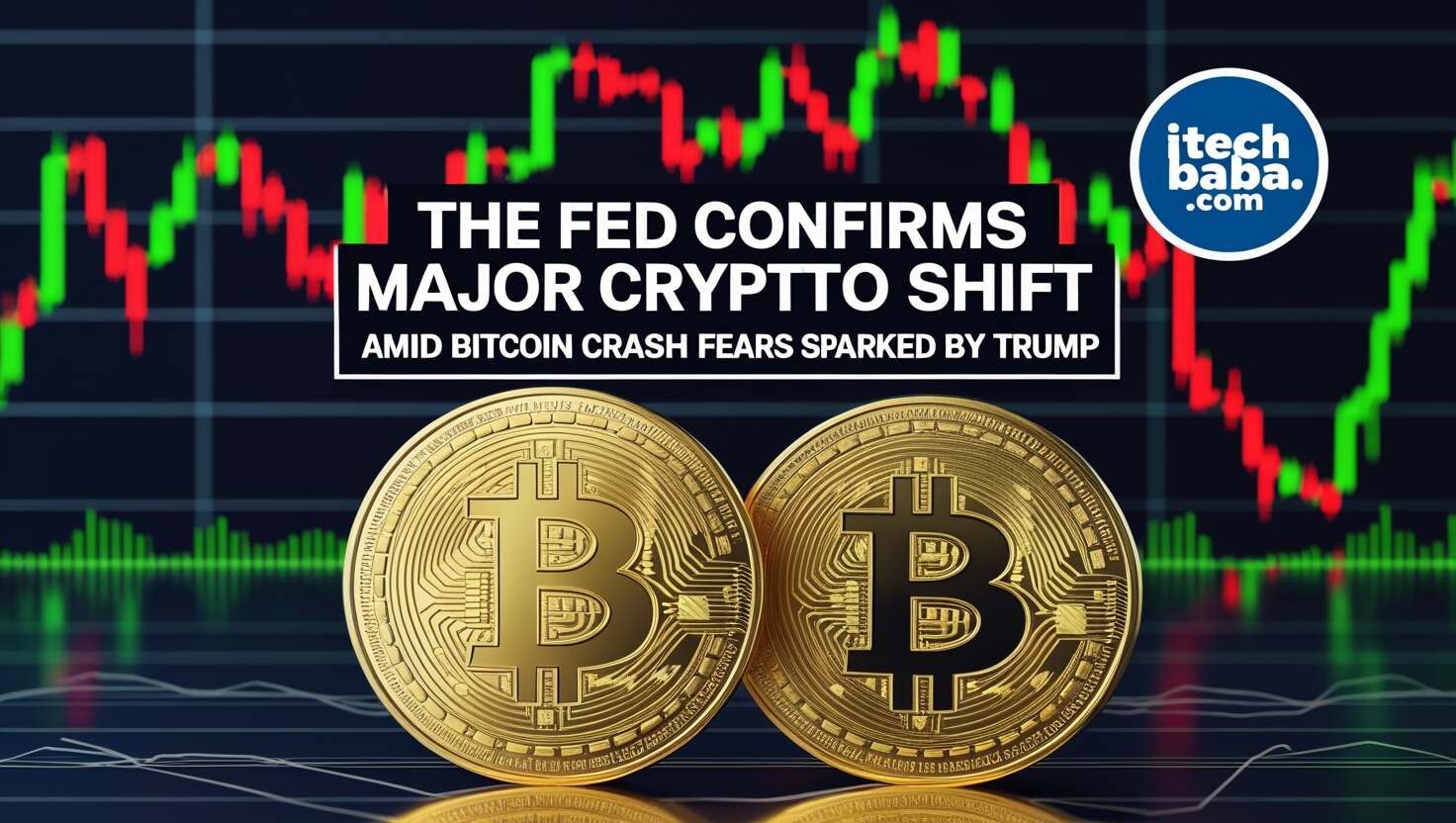 The Fed Confirms Major Crypto Shift Amid Bitcoin Crash Fears Sparked by Trump