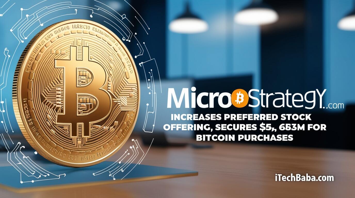 MicroStrategy Increases Preferred Stock Offering, Secures $563M for Bitcoin Purchases