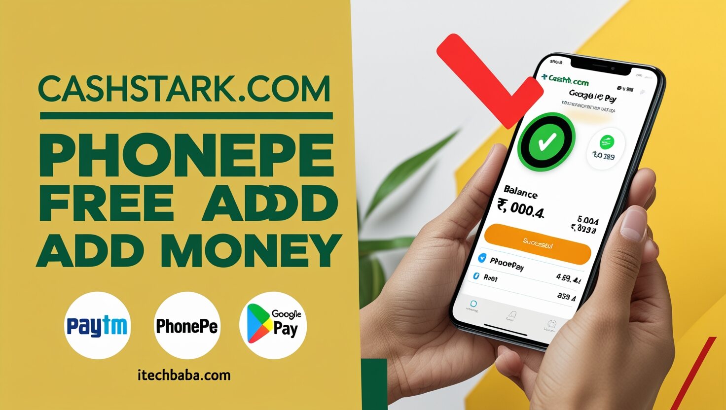 cashstark.com phonepe free add money