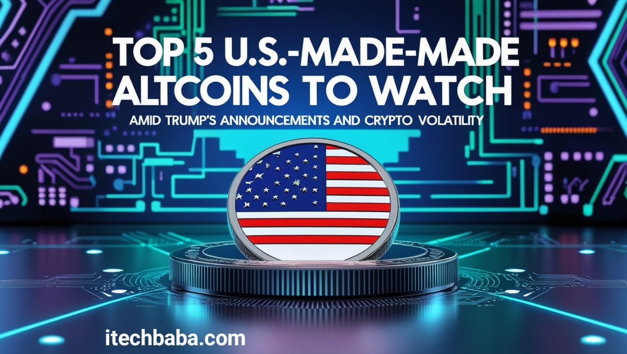 Top 5 U.S.-Made Altcoins to Watch Amid Trump’s Announcements and Crypto Volatility